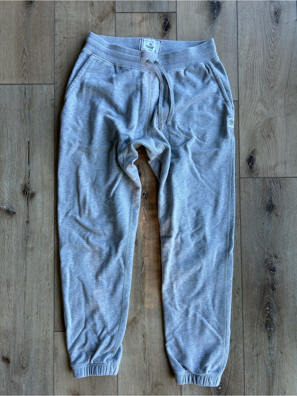 Reigning Champ Midweight Terry Heather Grey Jogger Sweatpants